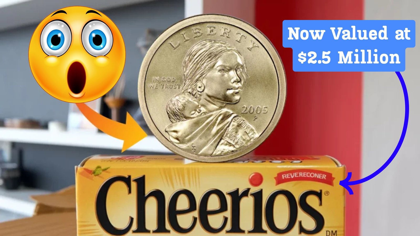Sacagawea Dollar With Cheerios Reverse Found