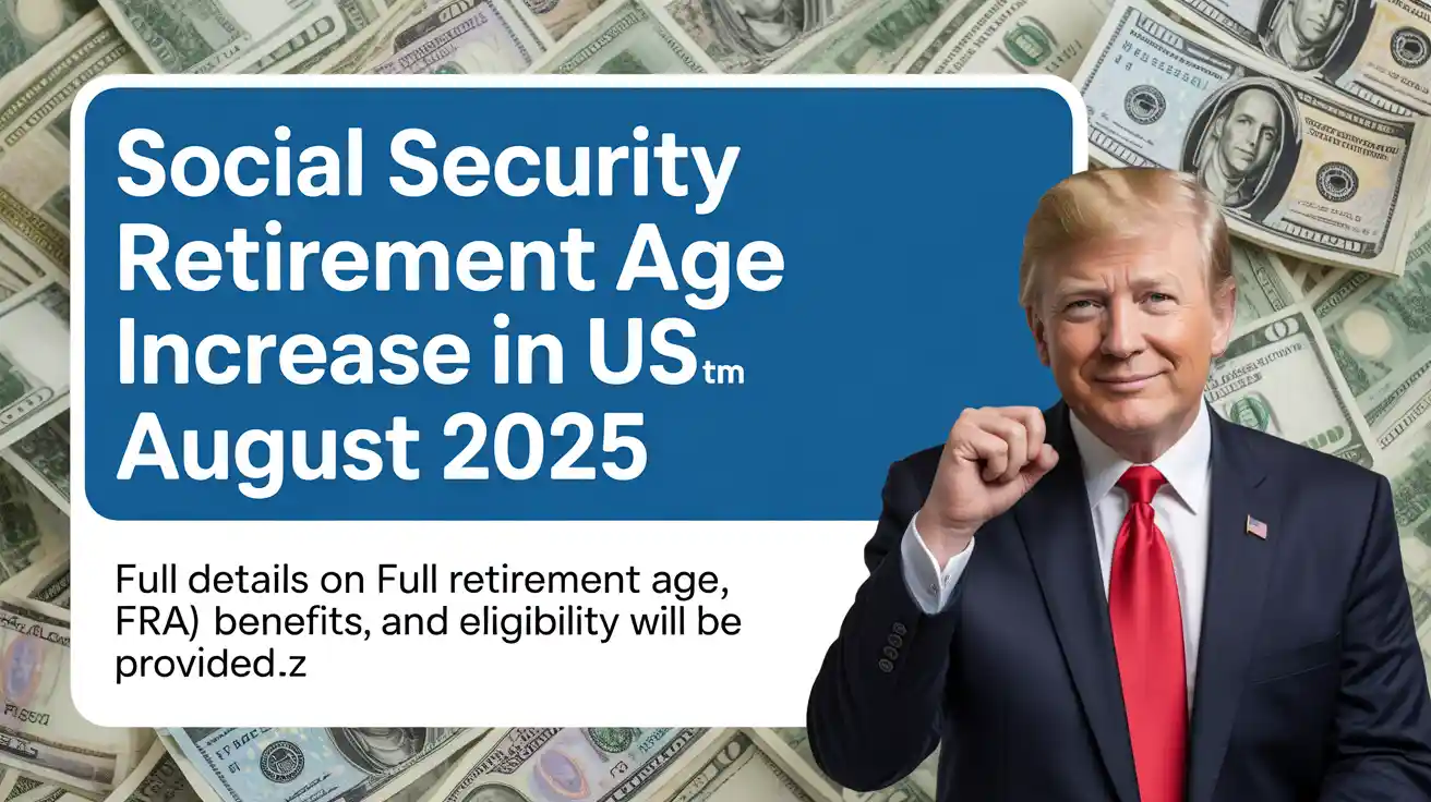 Social Security Retirement Age Increase in USA from August 2025